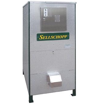 Ballautomat, med innebygd vasker SE 9000, Myntbetaling